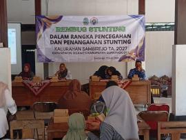 Rembug Stunting Kalurahan Sambirejo
