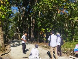 Opname kegiatan Pembangunan Cor Blok Padukuhan Sambeng I