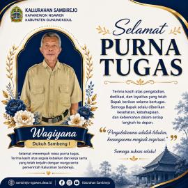Pelepasan Purna Tugas Dukuh Sambeng I