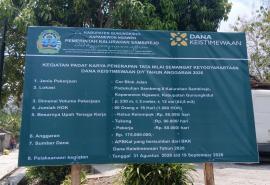 Pembangunan Cor Rabat Beton Kegiatan Padat Karya Dais